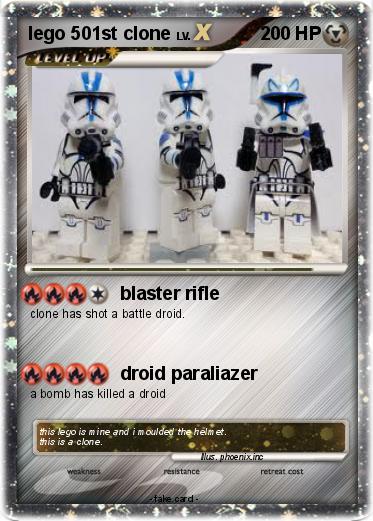 Pokemon lego 501st clone