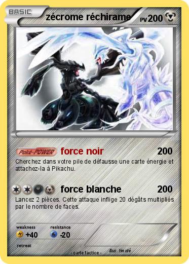 Pokemon zécrome réchirame
