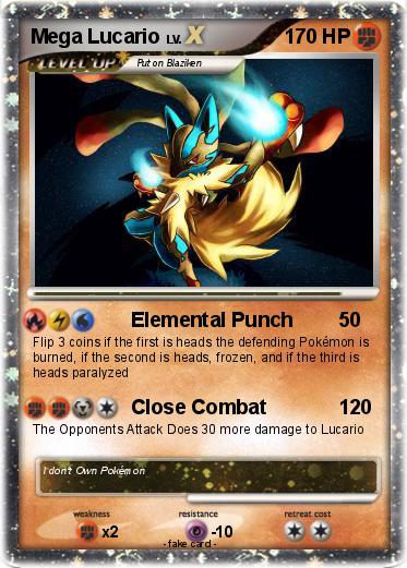 Pokemon Mega Lucario