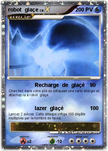 Pokemon robot  glaçe