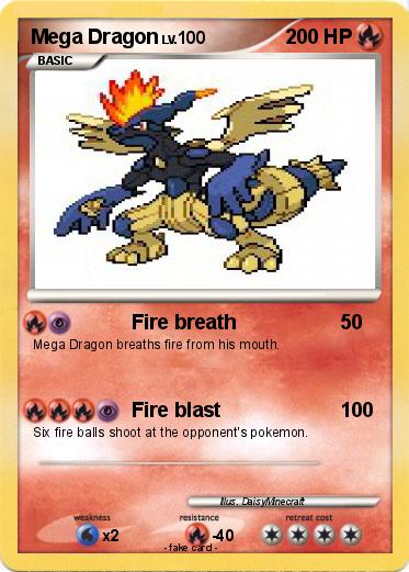 Pokemon Mega Dragon