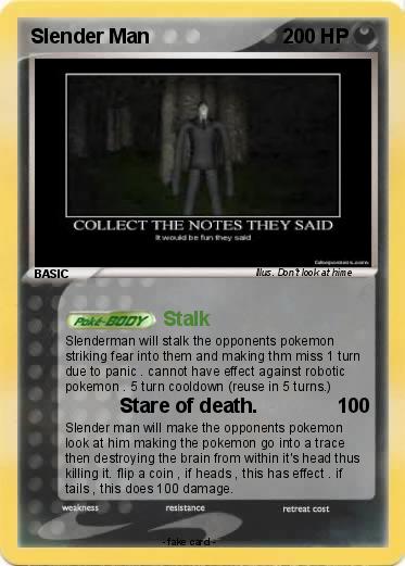 Pokemon Slender Man