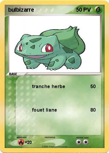 Pokemon bulbizarre