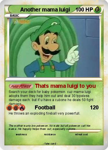 Pokemon Another mama luigi