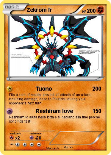 Pokemon Zekrom fr