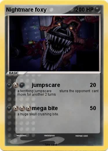 Pokemon Nightmare foxy