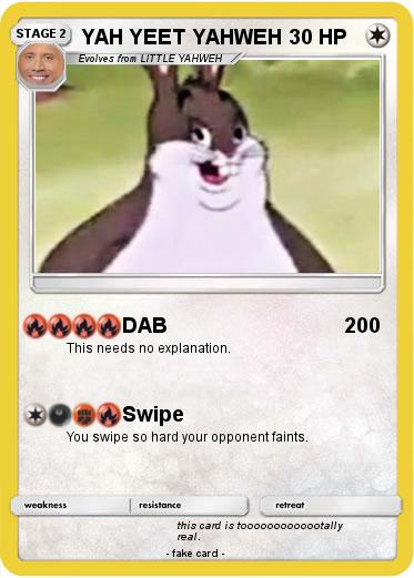 Pokemon YAH YEET YAHWEH