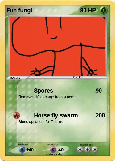 Pokemon Fun fungi