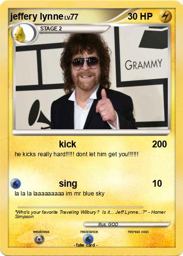Pokemon jeffery lynne