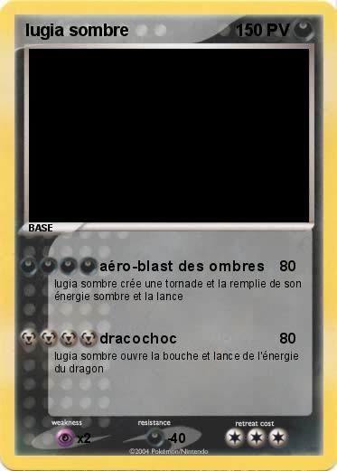 Pokemon lugia sombre