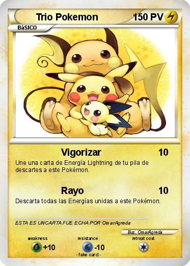 Pokemon Trio Pokemon