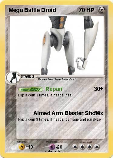 Pokemon Mega Battle Droid