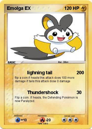 Pokemon Emolga EX
