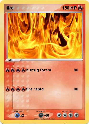 Pokemon fire