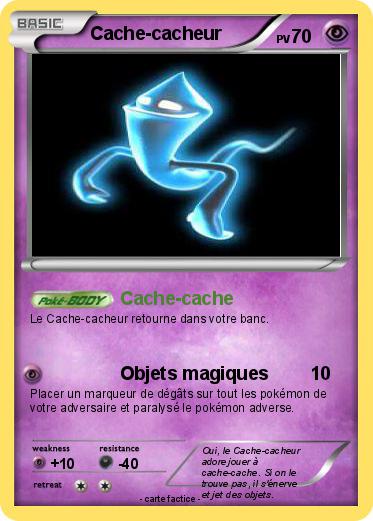 Pokemon Cache-cacheur