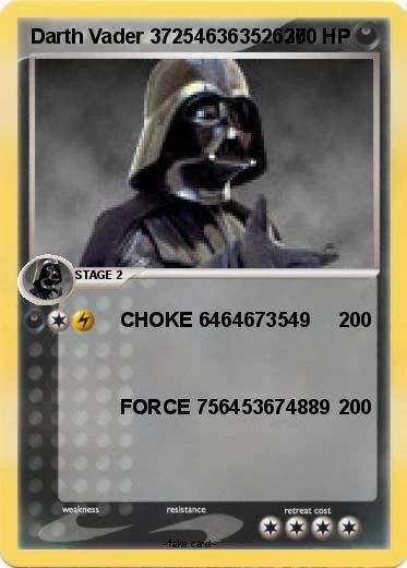 Pokemon Darth Vader 37254636352637
