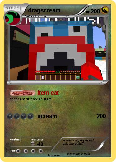 Pokemon dragscream