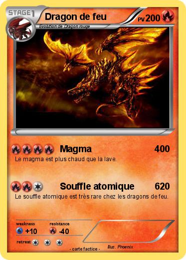 Pokemon Dragon de feu