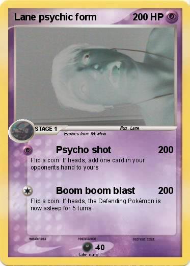Pokemon Lane psychic form