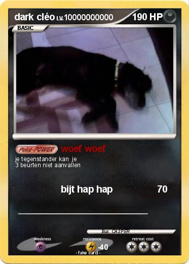 Pokemon dark cléo