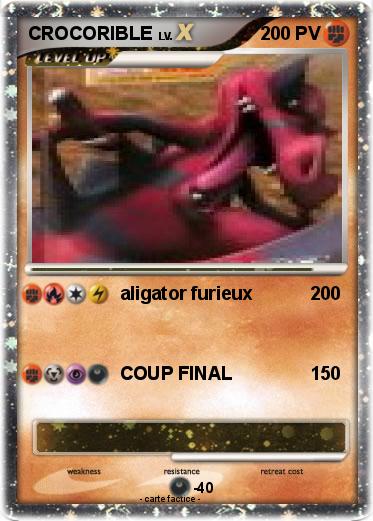 Pokemon CROCORIBLE