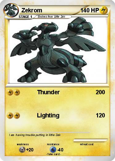 Pokemon Zekrom