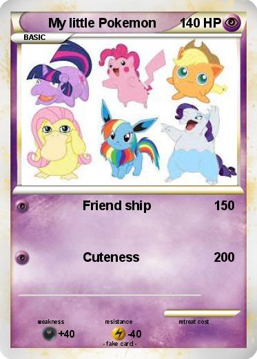 Pokemon My little Pokemon