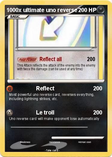Pokemon 1000x ultimate uno reverse