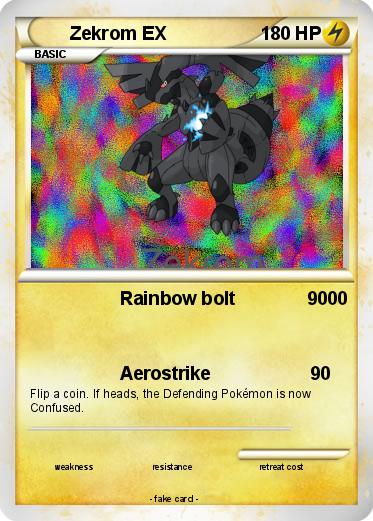 Pokemon Zekrom EX