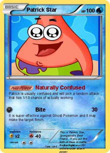 Pokemon Patrick Star
