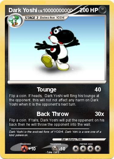 Pokemon Dark Yoshi