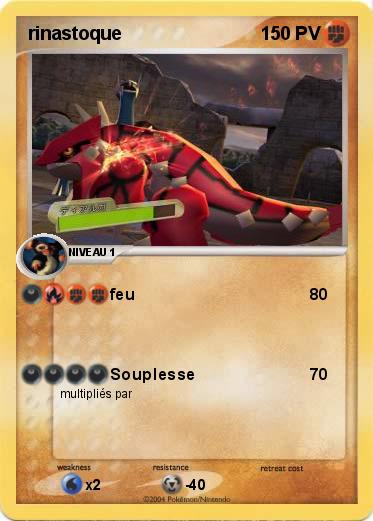 Pokemon rinastoque