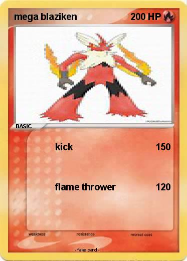 Pokemon mega blaziken