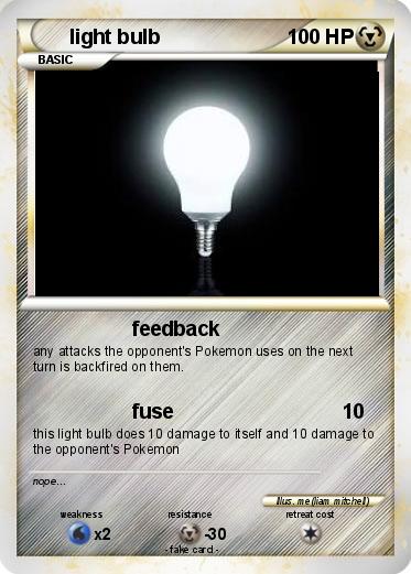 Pokemon light bulb