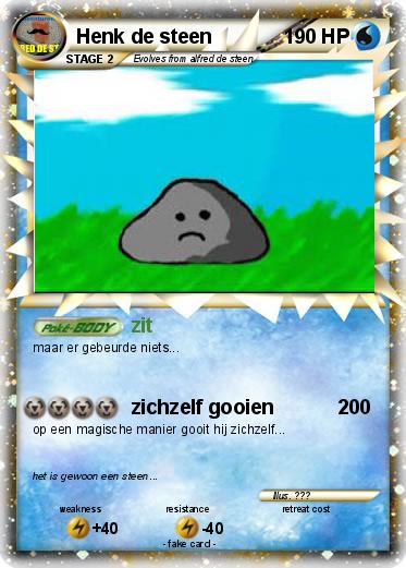 Pokemon Henk de steen