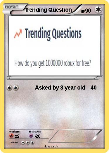 Pokemon Trending Question