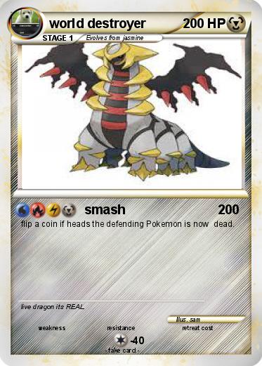 Pokemon world destroyer