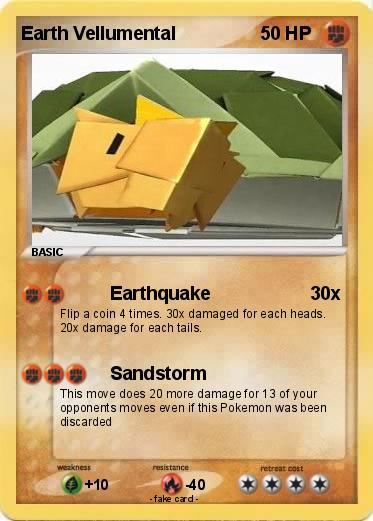 Pokemon Earth Vellumental