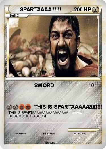 Pokemon SPARTAAAA !!!!!