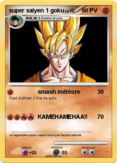 Pokemon super saiyen 1 goku