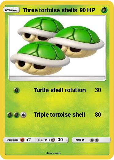 Pokemon Three tortoise shells