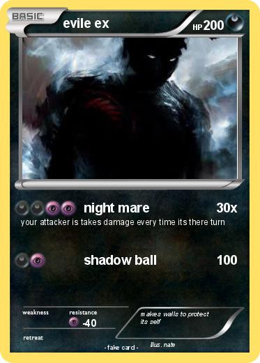 Pokemon evile ex