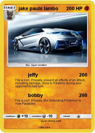 Pokemon jake pauls lambo