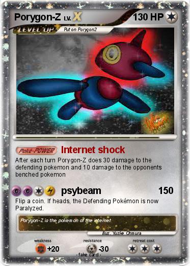 Pokemon Porygon-Z