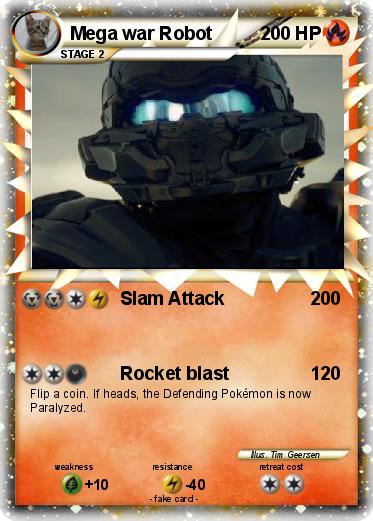 Pokemon Mega war Robot