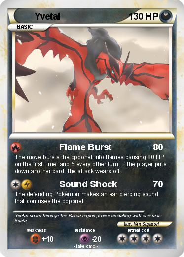 Pokemon Yvetal