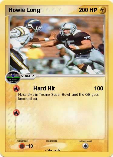 Pokemon Howie Long