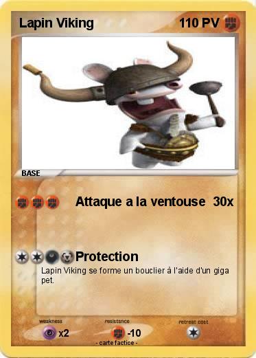 Pokemon Lapin Viking