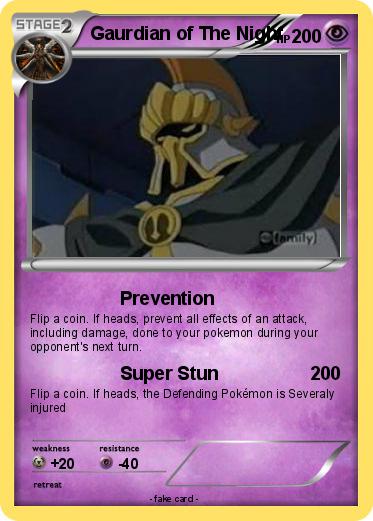 Pokemon Gaurdian of The Night