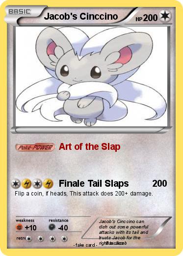 Pokemon Jacob's Cinccino